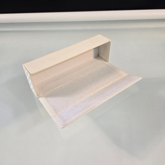 Furla Empty White Eyeglasses Box Hard Case Eye Glass Holder - Picture 3 of 9